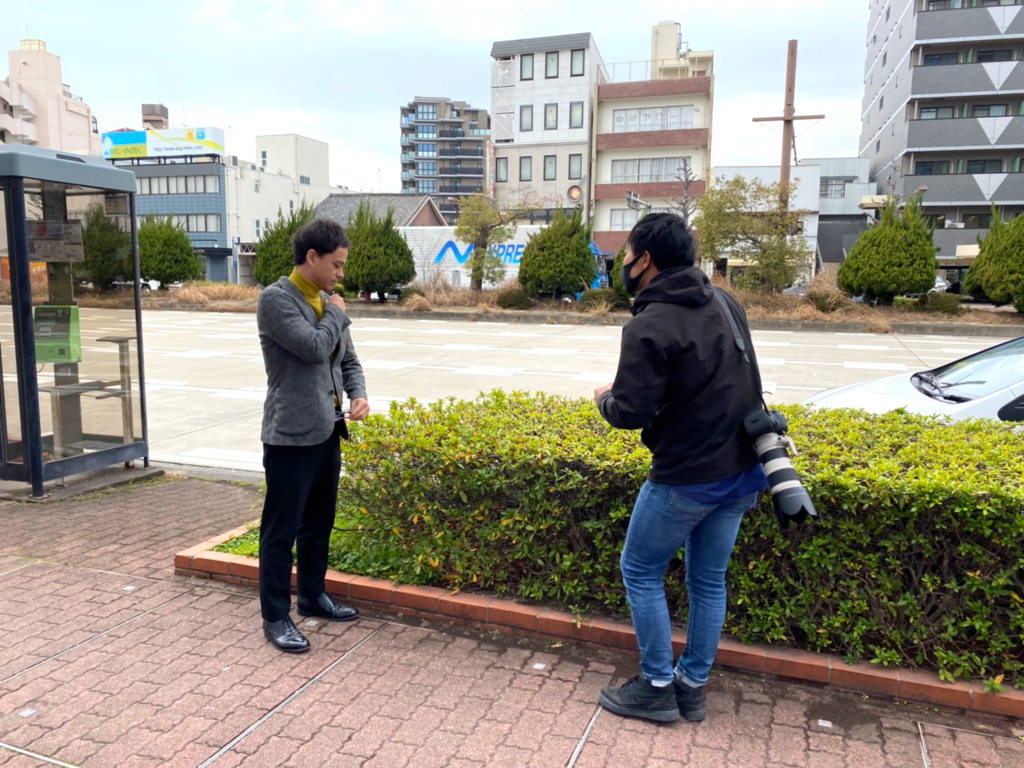 今日はプロフ撮影 社員紹介ページを充実させます 株式会社naruse